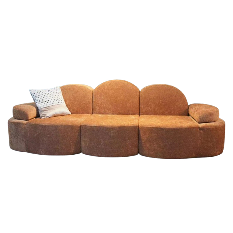 Compression Packing Home Living Room Furniture Modern Fabric Sectional Couch Living Room Sofa Foam Sofa - Image 4