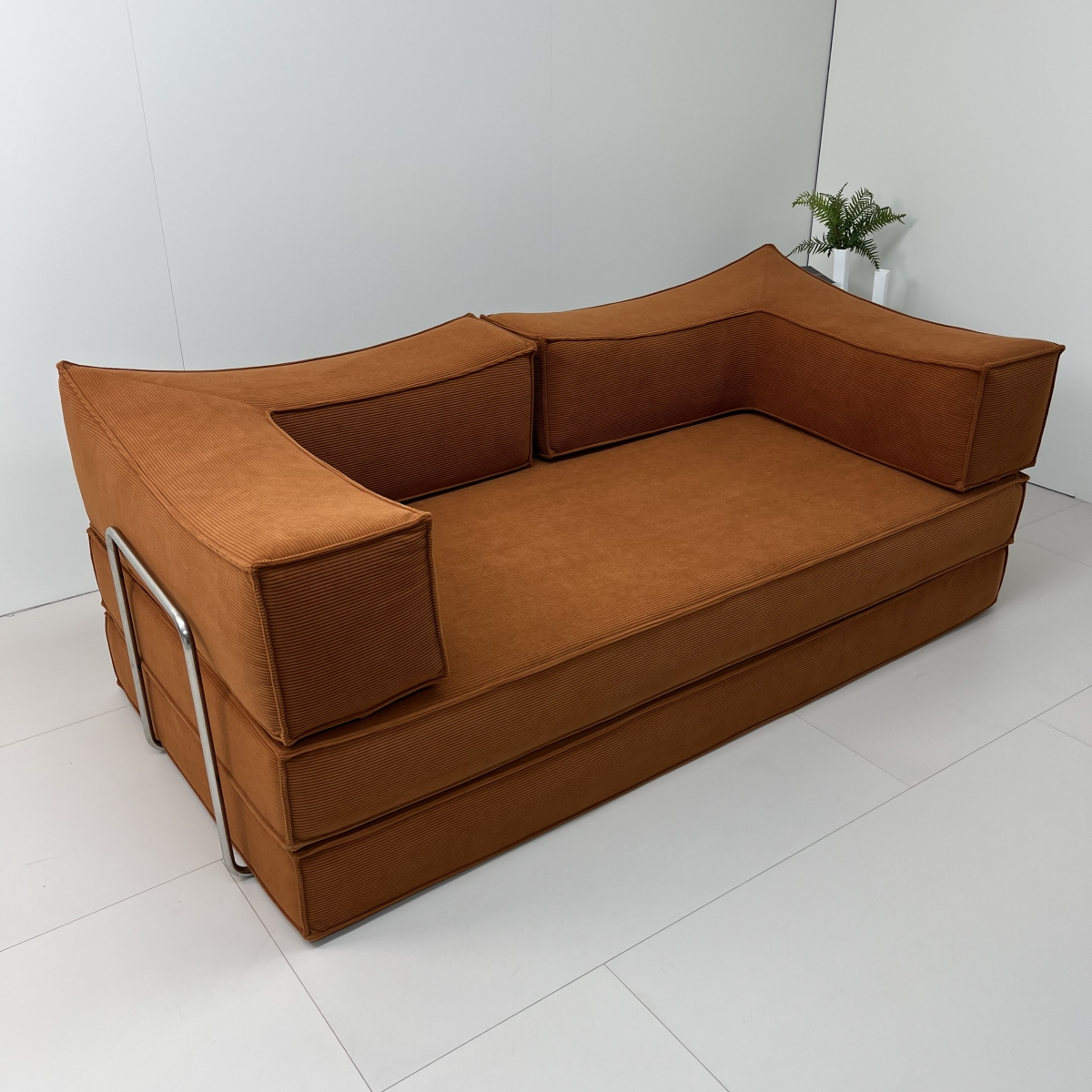 Folding Sofa Bed Fabric Modular Sofa Detachable and Compressible Living Room Sofa - Image 2