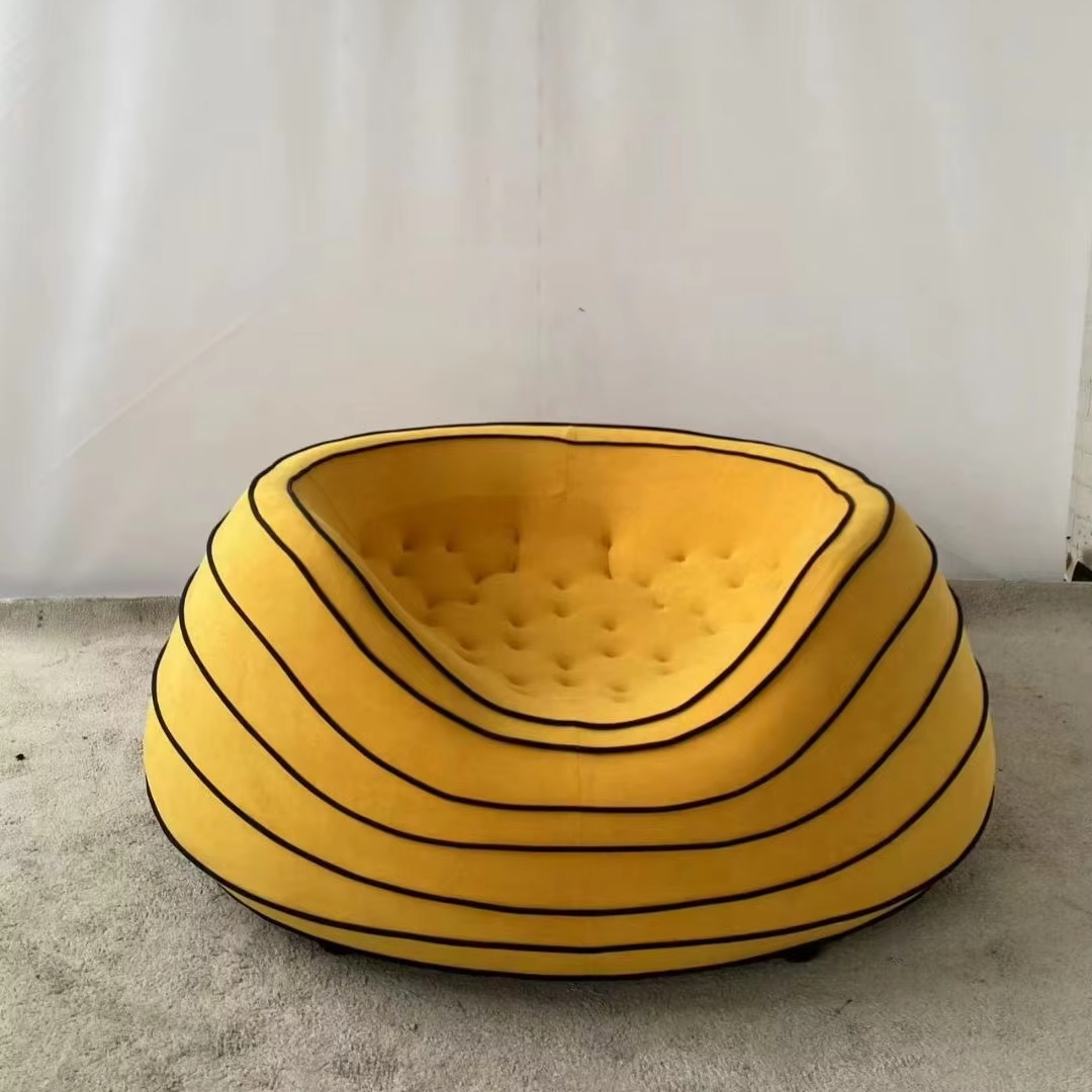 Egg Shape Memory Foam Lazy Couch Chair - Image 3