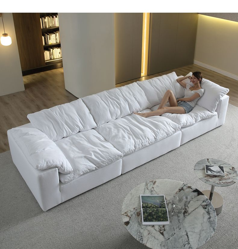 Cloud Sofa Set Furniture Compressed Sofa Couch Living Room Sofas - Image 4
