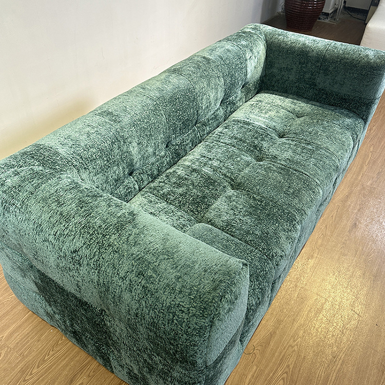 Conveniently Compact Modern Reclining Modular Bed Sofa Set Living Room Furniture Vacuum Packaging Compression Foam Sponge Couch - Image 4