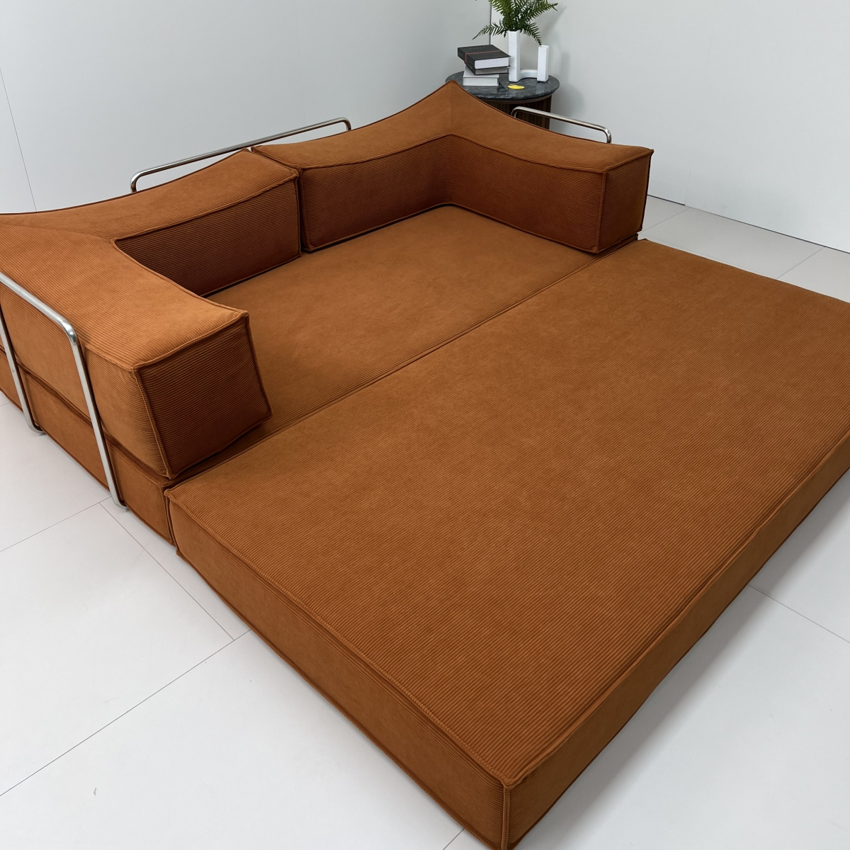 Folding Sofa Bed Fabric Modular Sofa Detachable and Compressible Living Room Sofa