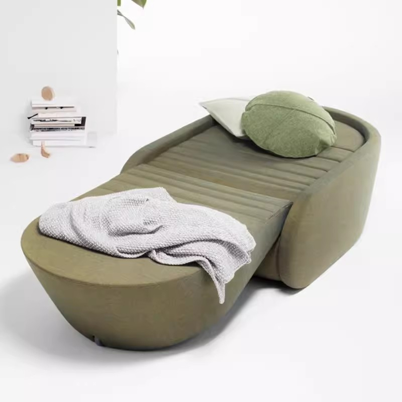 Sofa Bed Dual Use Foldable Living Room Small Unit Nordic Single and Double Multi-functional Study Office Sofa - Image 4