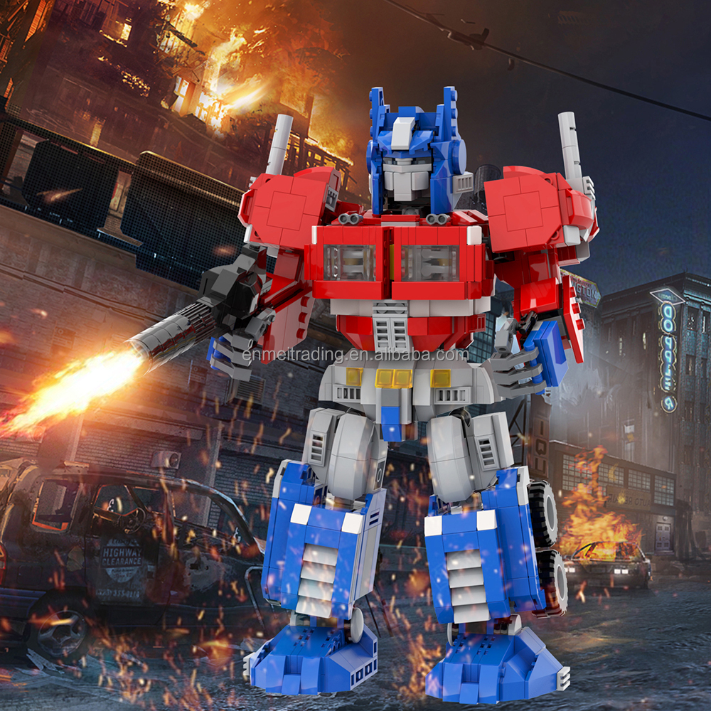 Trans Formers Prime and Megatron Robot Plastic Building Blocks Sets for Child Model Kids Toys - Image 5