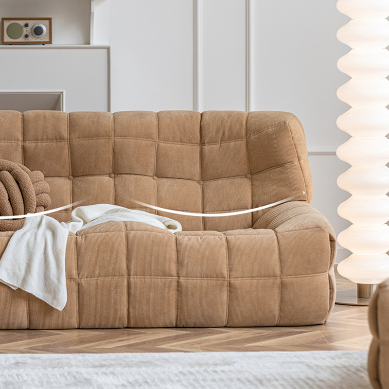 Modular Minimalist Compressed Vacuum Foam Sofa Set Home Villa Apartment Comfortable Bed Sponge Living Room Sectional Couch - Image 4