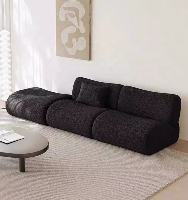 Luxury Vacuum Compressed Foam Sectional Sofa Set Modular Corner Couches for Living Room Convertible Modular Compression Sofa - Image 4