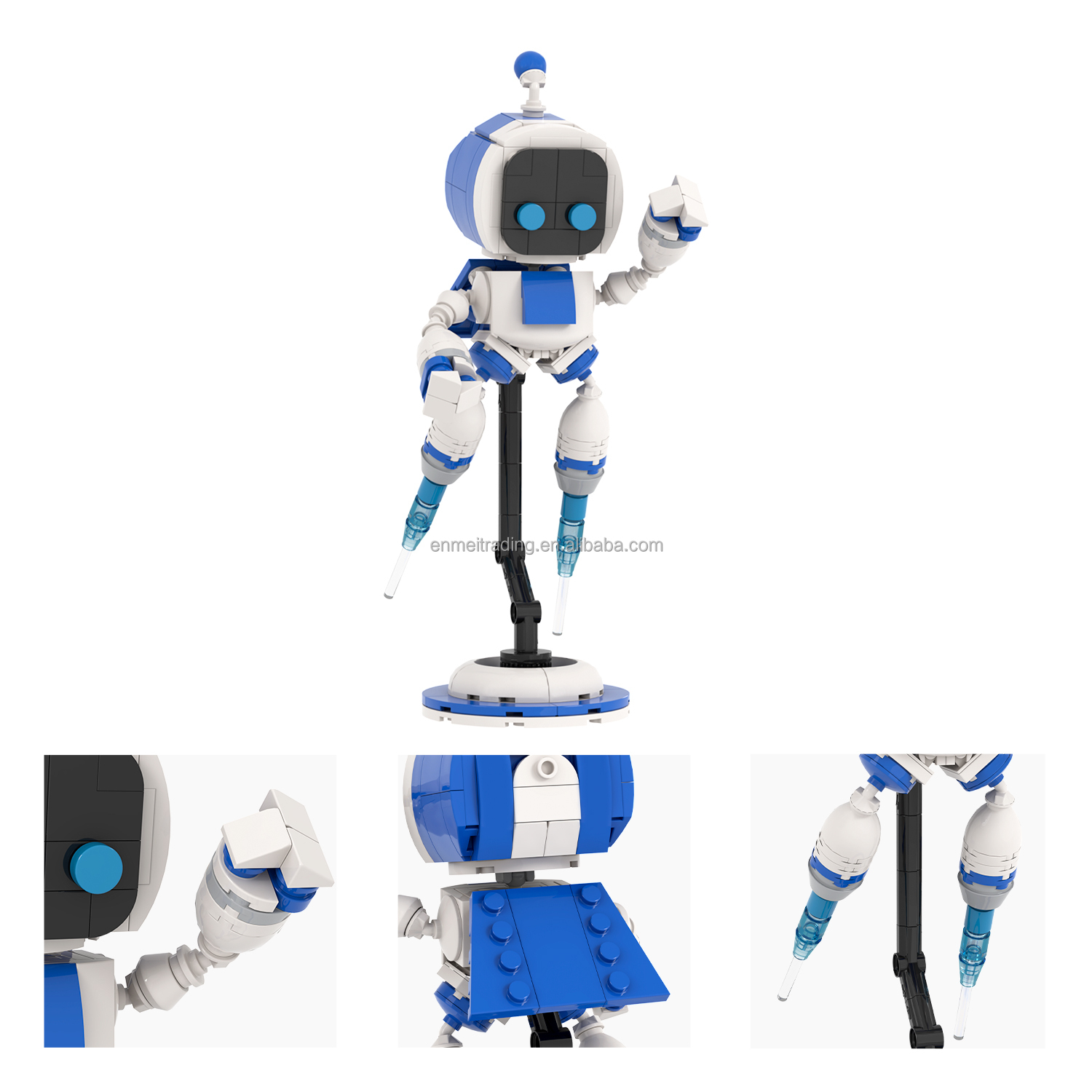 Astro Bot Gift Building Blocks Cool Bricks Set for Creative Play Toys for Kids - Image 4