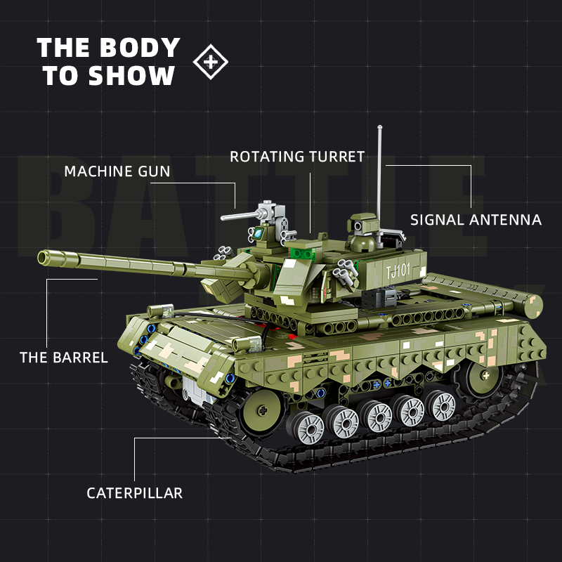 Creative DIY Building Block Sets Plastic Model Toy Block Build for Kids Assembling Construction Toys for Brain Development - Image 4