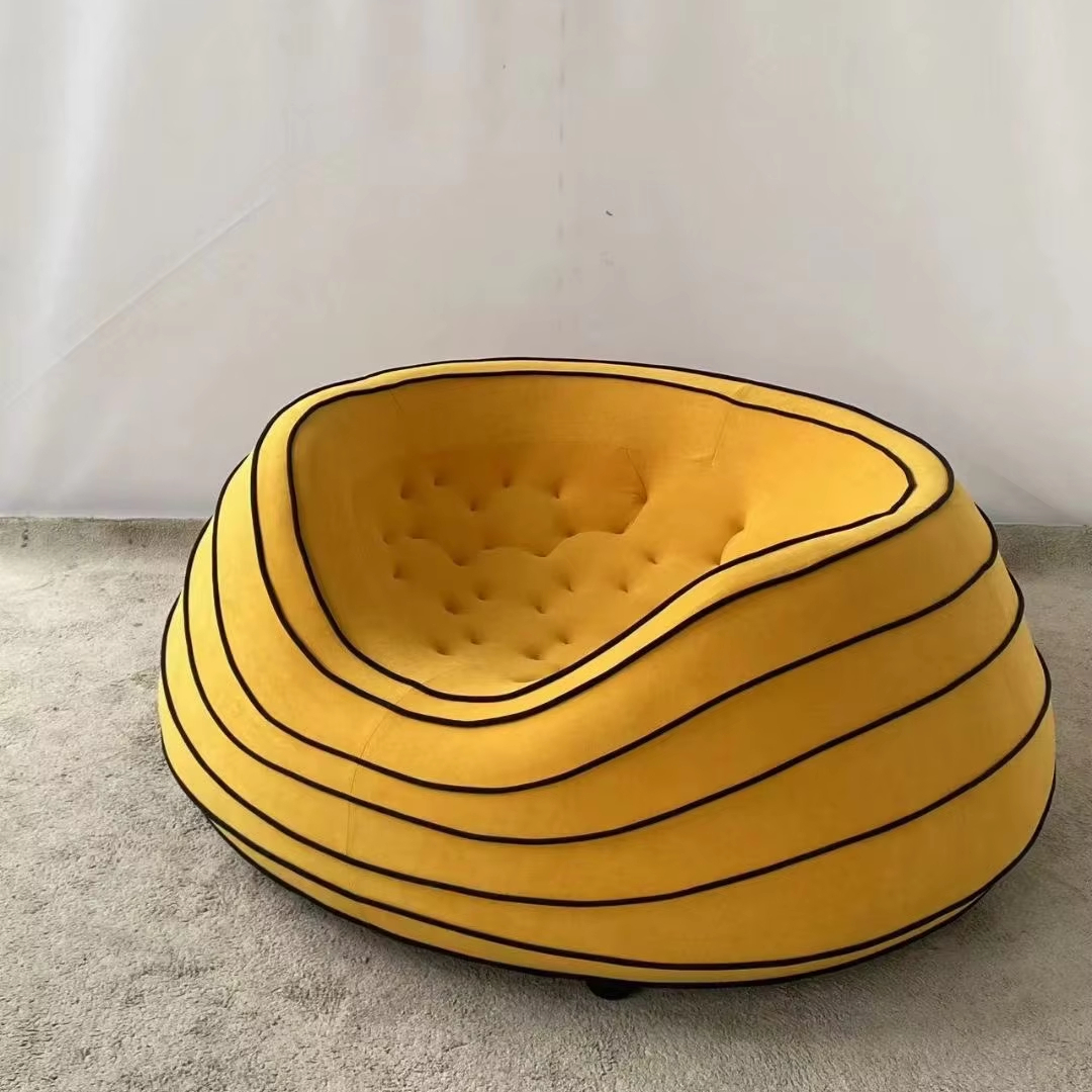 Egg Shape Memory Foam Lazy Couch Chair - Image 5