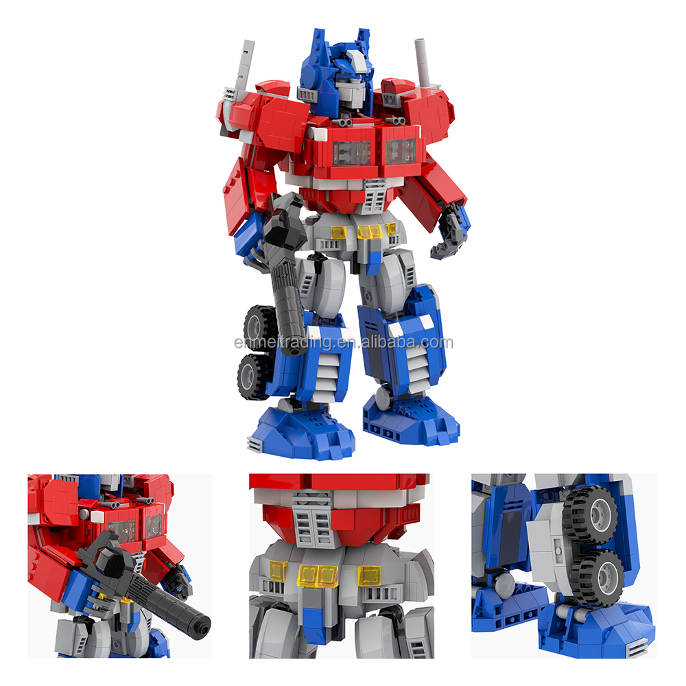 Trans Formers Prime and Megatron Robot Plastic Building Blocks Sets for Child Model Kids Toys - Image 2