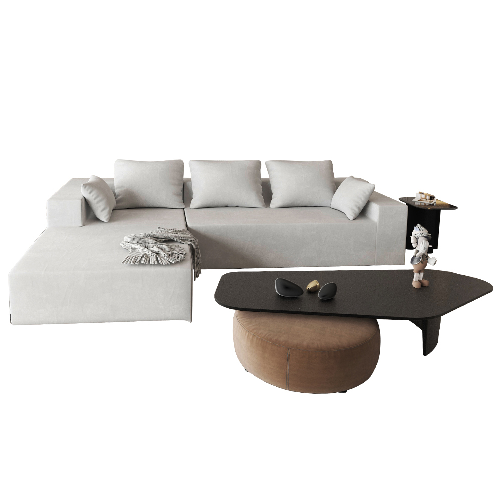 Modern Modular Kids Adult Foam Combined Sofa Couch Compress Sofa Set in Box Vacuum Compressed Sofa - Image 2