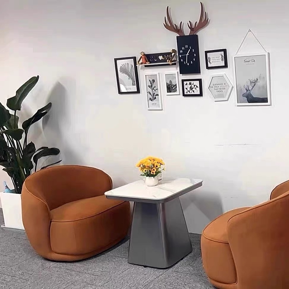 2025 Modern Luxury Single Sofa Chair Convertible Velvet Fabric Living Room Hotel Lazy Chair Foam - Image 5