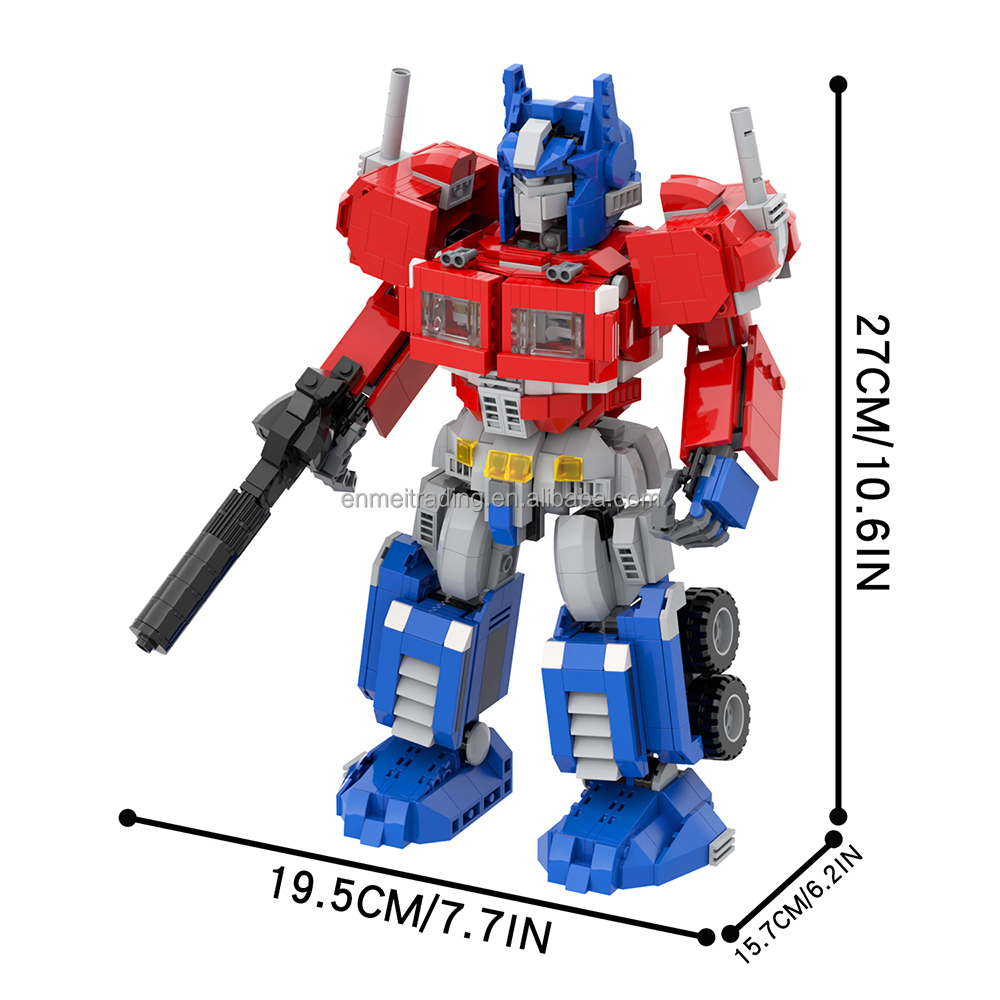 Trans Formers Prime and Megatron Robot Plastic Building Blocks Sets for Child Model Kids Toys - Image 3