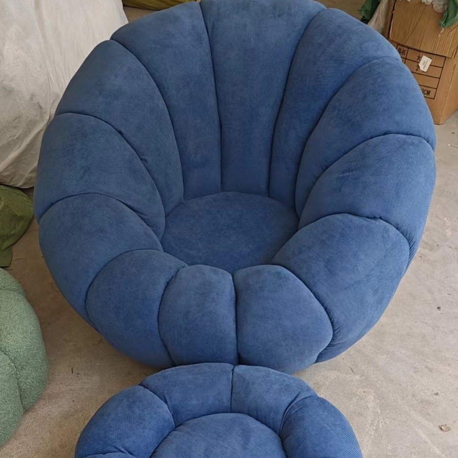 Modern Tufted Reclining Bean Bag Sofa Comfortable Home Furniture with Foam and Fabric Lazy Couch Beanbag Couch - Image 5